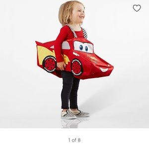Pottery Barn Toddler Lightning McQueen Costume